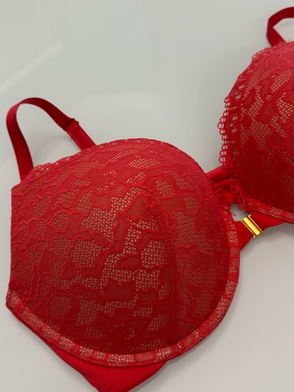 Soma Floral Lace Underwire Push-Up Bra